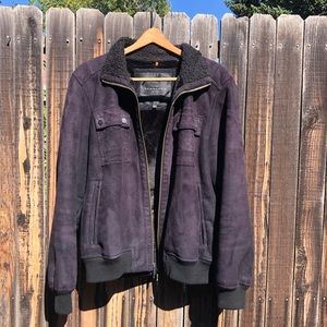 Charcoal Black "Sean John" Bomber